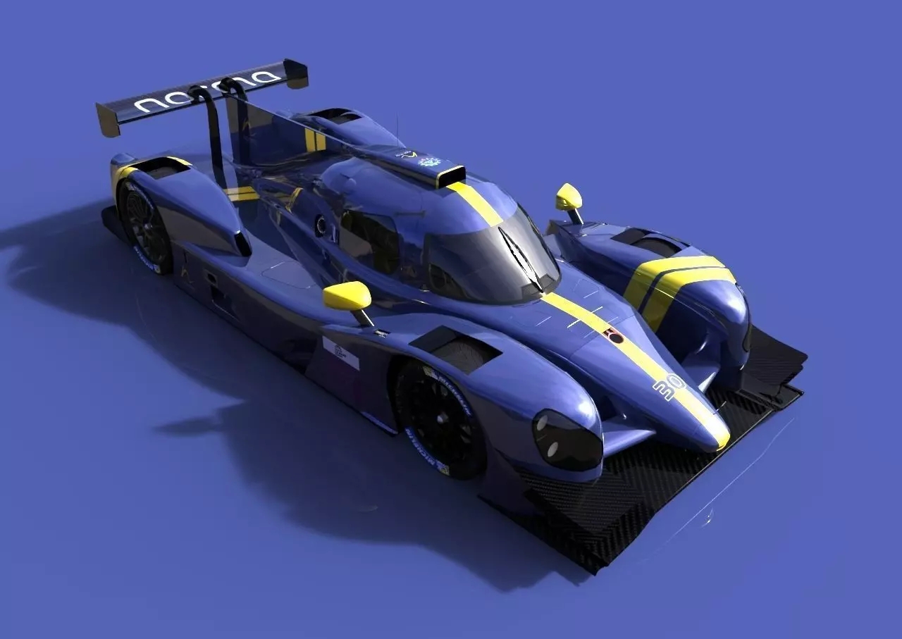 Norma M30 LMP3 Low-poly 3D model