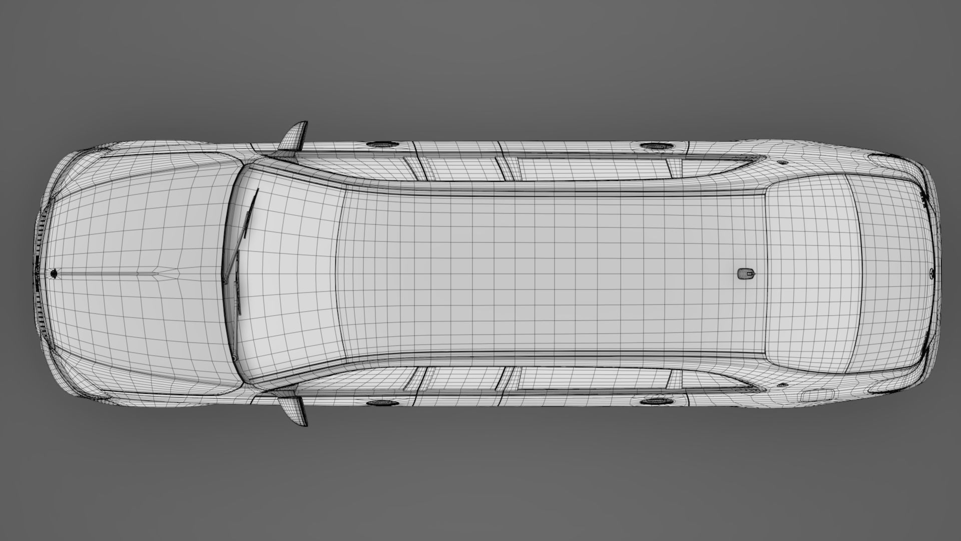 Mercedes AMG Maybach S 65 Pullman VV222 2019 3D model_20