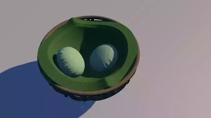 eagles nest with green velvet