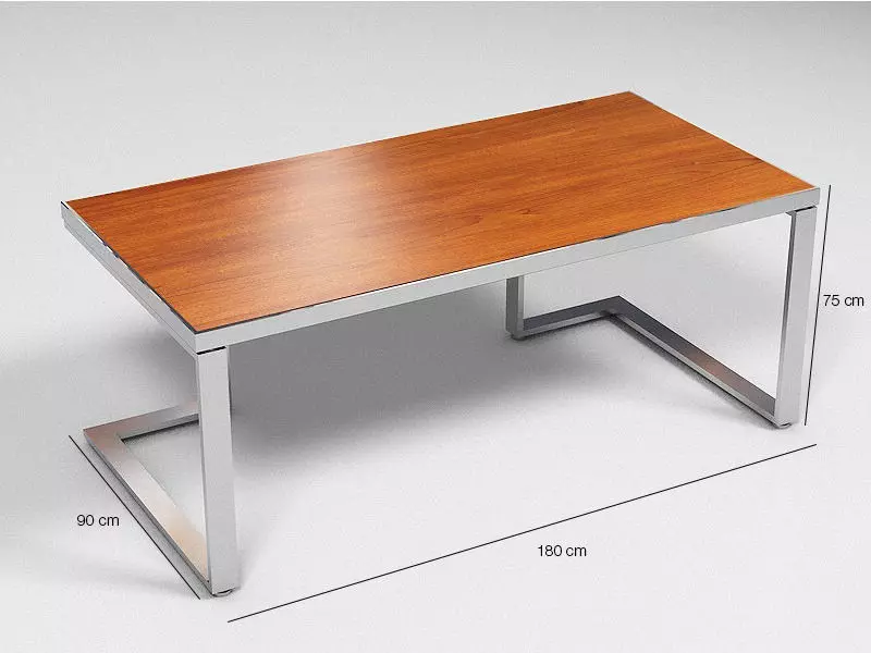 Archimede desk 2 Free 3D model_0