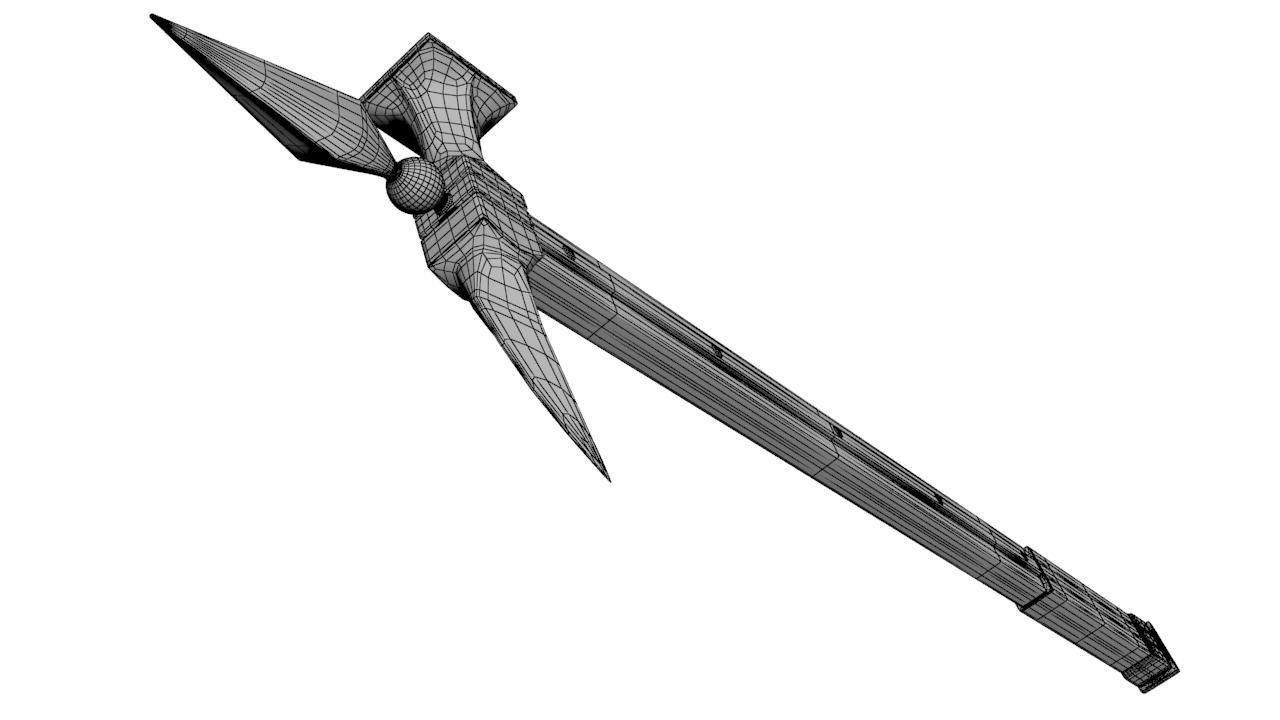 Arms and Armour of the Medieval Knight 2 Low-poly 3D model_3