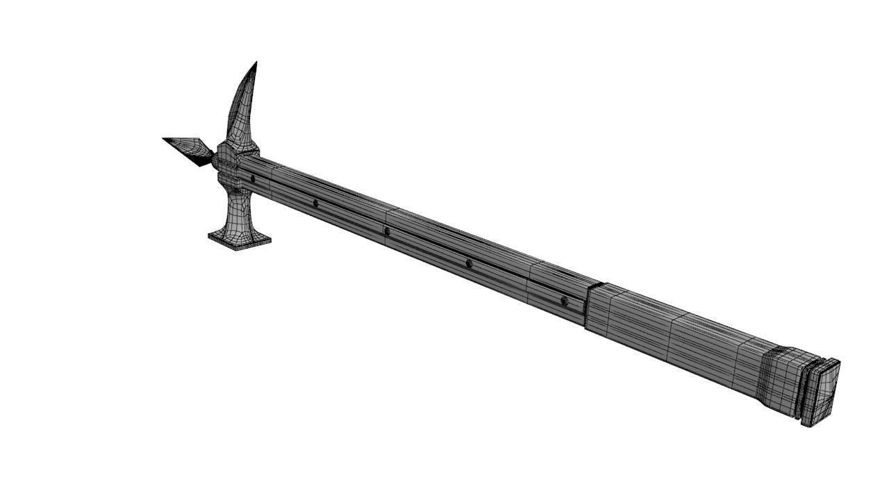 Arms and Armour of the Medieval Knight 2 Low-poly 3D model_1