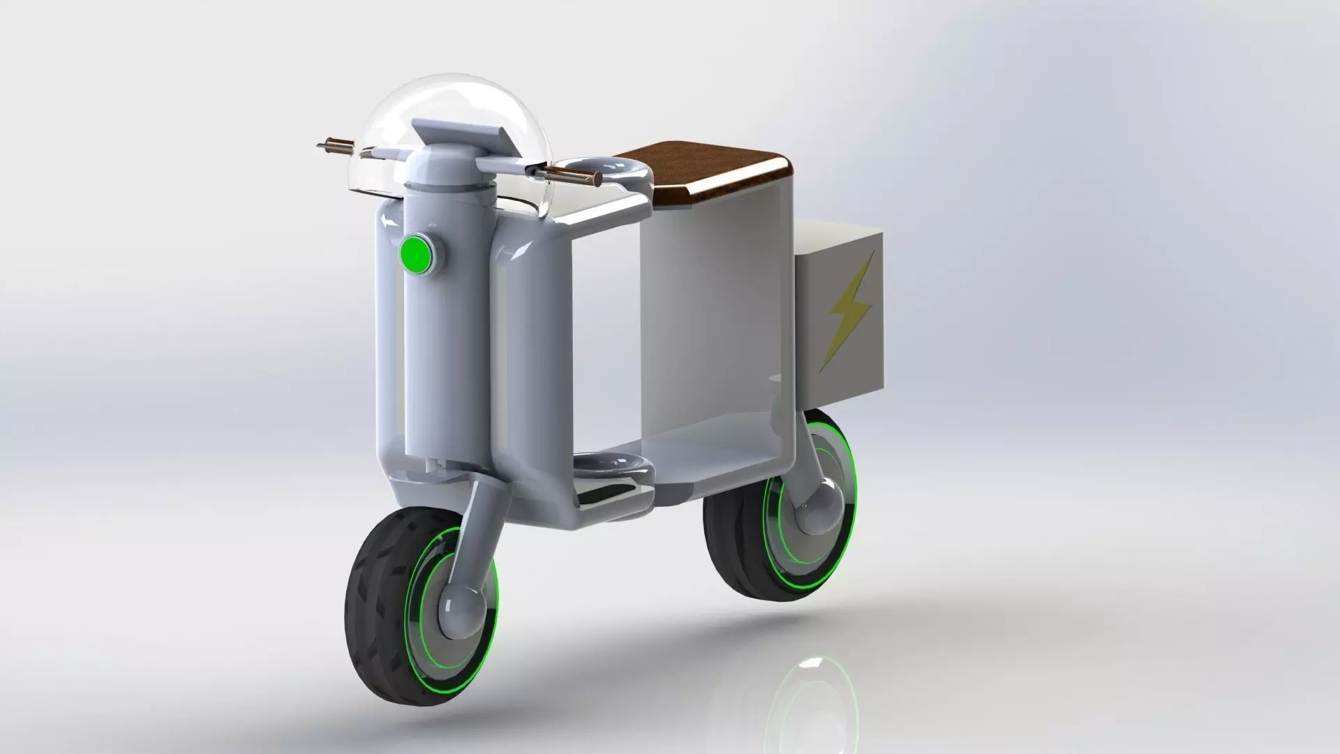 Cargo Scooter Free 3D model