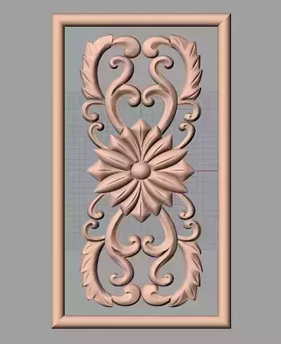 3D carved model furniture 3D design used for artcam aspire E854