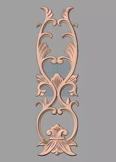 3D carved model furniture 3D design used for artcam aspire E851 3D model_0