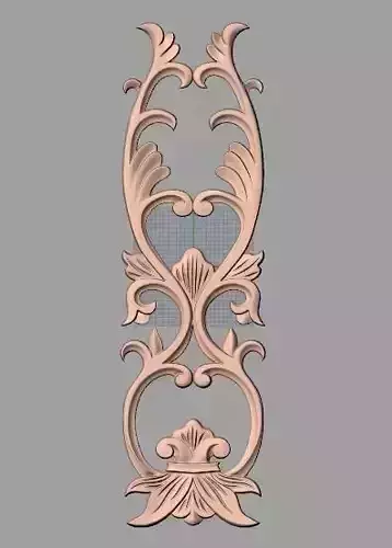 3D carved model furniture 3D design used for artcam aspire E851