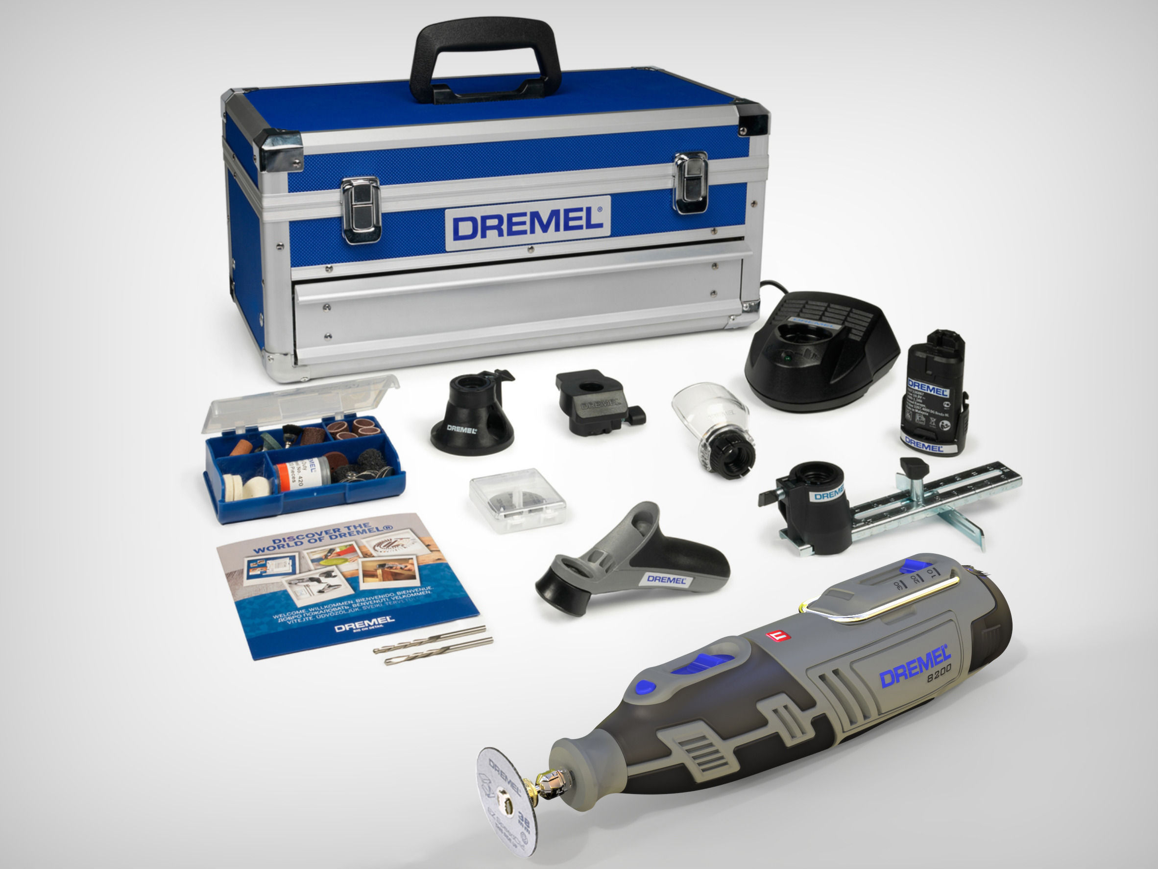 Dremel 8200 free 3D Model .sldprt .sldasm .slddrw