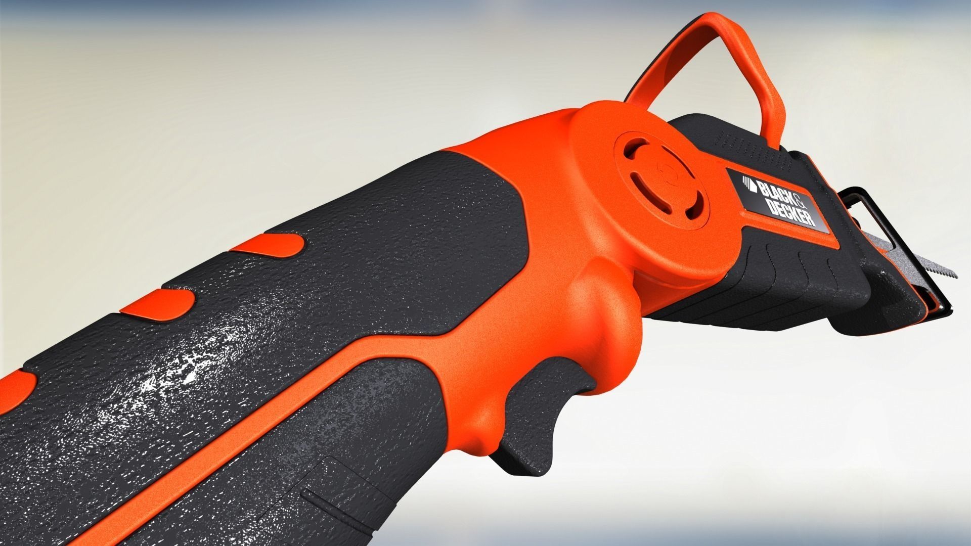 Black Decker Reciprocating Saw Free 3D model_10