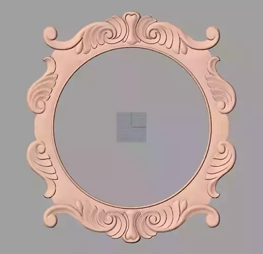 Photo frame 3D relief models STL Files used for CNC Router E999
