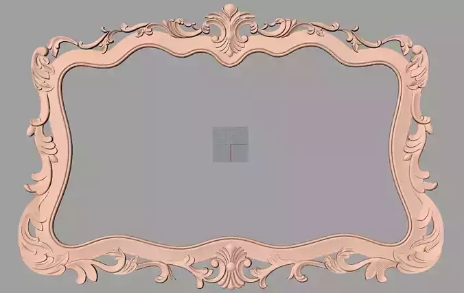 Photo frame 3D relief models STL Files used for CNC Router E998