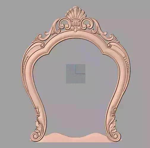 Photo frame 3D relief models STL Files used for CNC Router E997