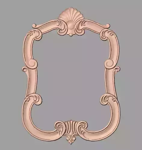 Photo frame 3D relief models STL Files used for CNC Router E996