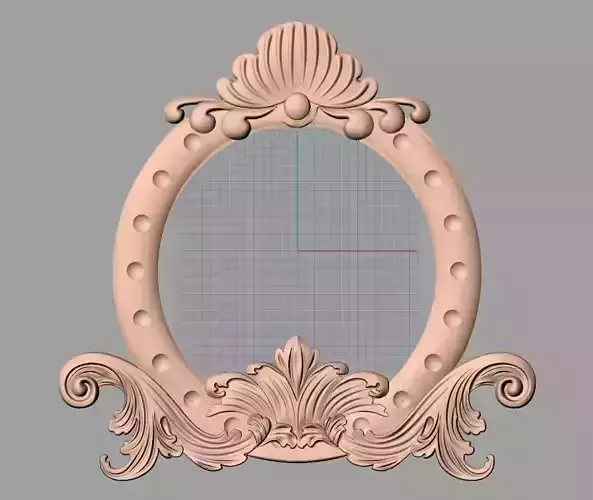 Photo frame 3D relief models STL Files used for CNC Router E993 3D model Photo frame 3D relief models STL Files used for CNC Router E993 3D model