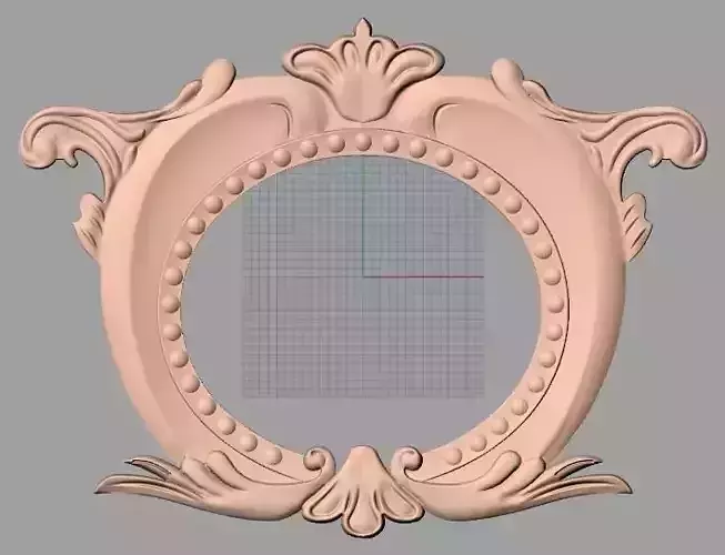 Photo frame 3D relief models STL Files used for CNC Router E992