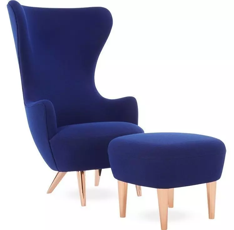 Wingback Lounge Chair 3D model