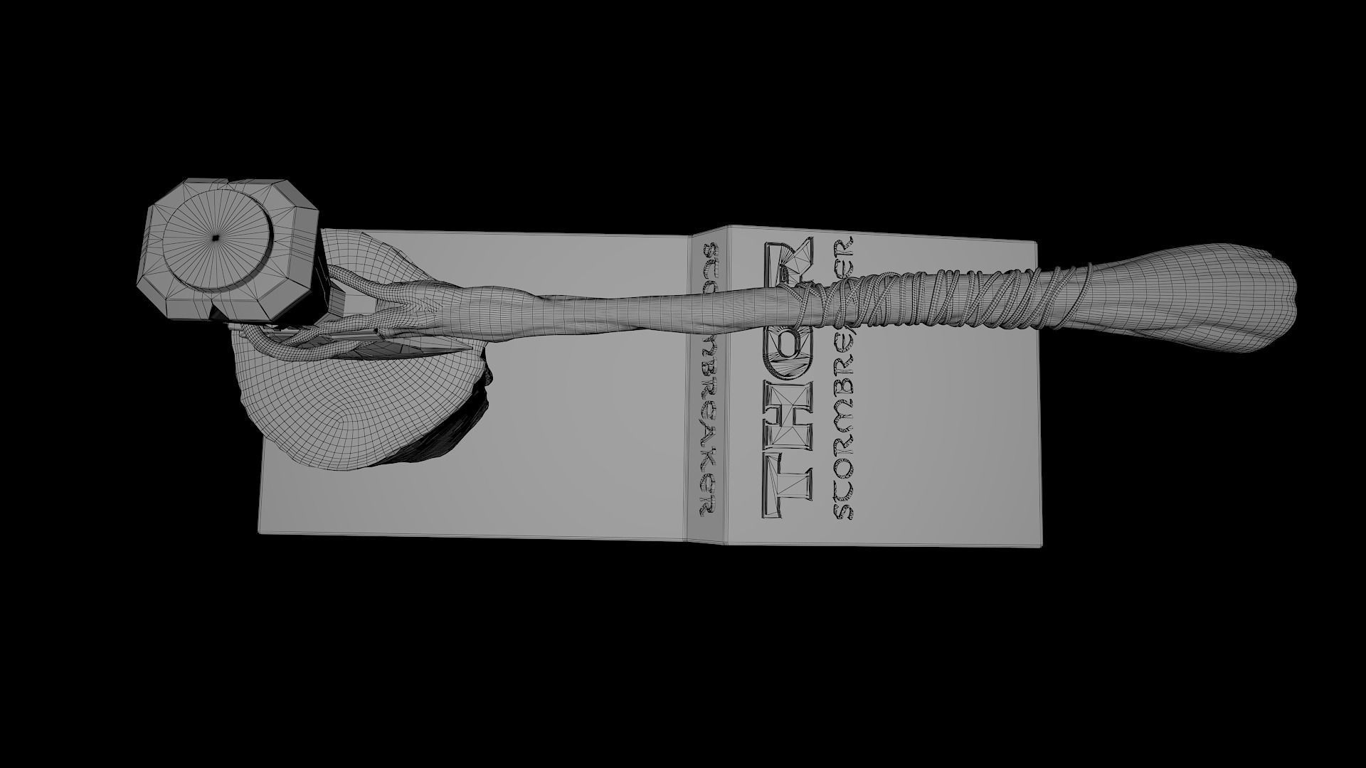 STORMBREAKER - THOR AXE 3D model_13