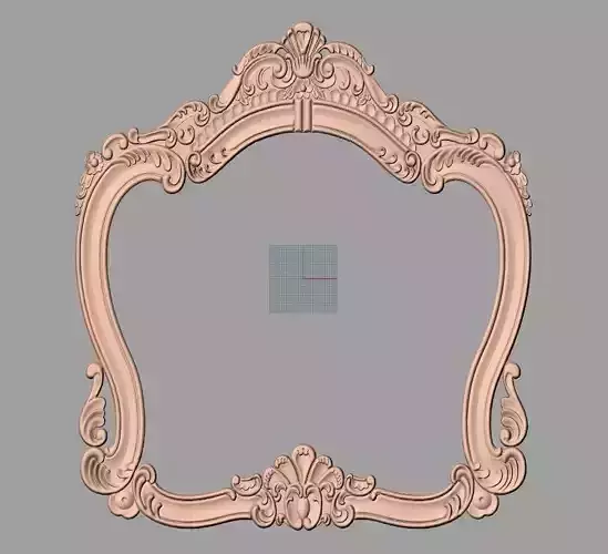 Photo frame 3D relief models STL Files used for CNC Router E1002