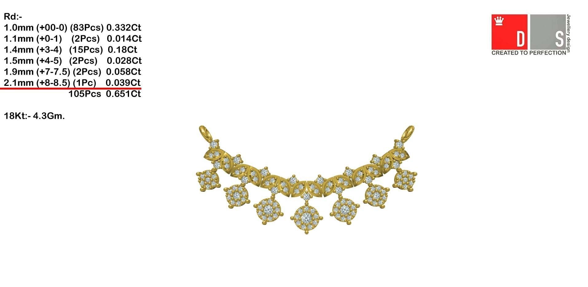 BULK-JewelCAD-NECKLACE 67 Files 3D print model_5