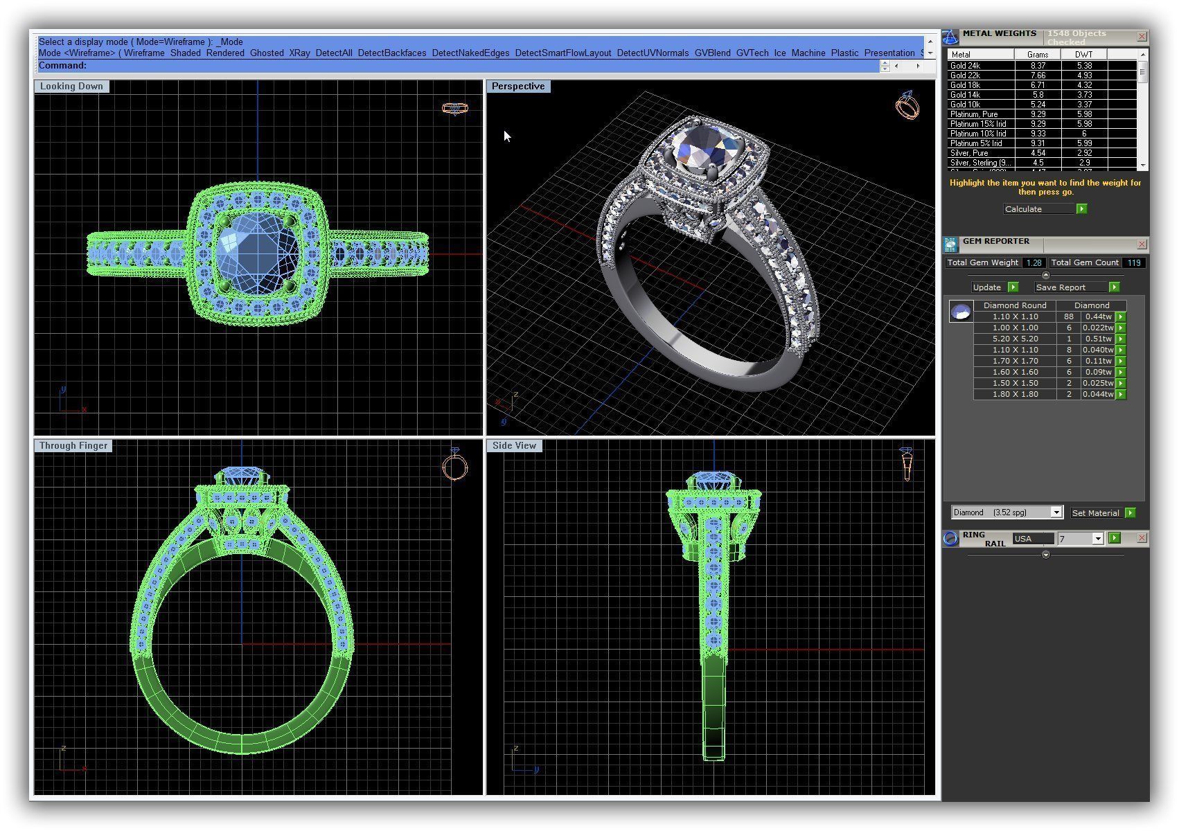BULK-3DM-WithOut Gems-RING 51 Files 3D print model_33