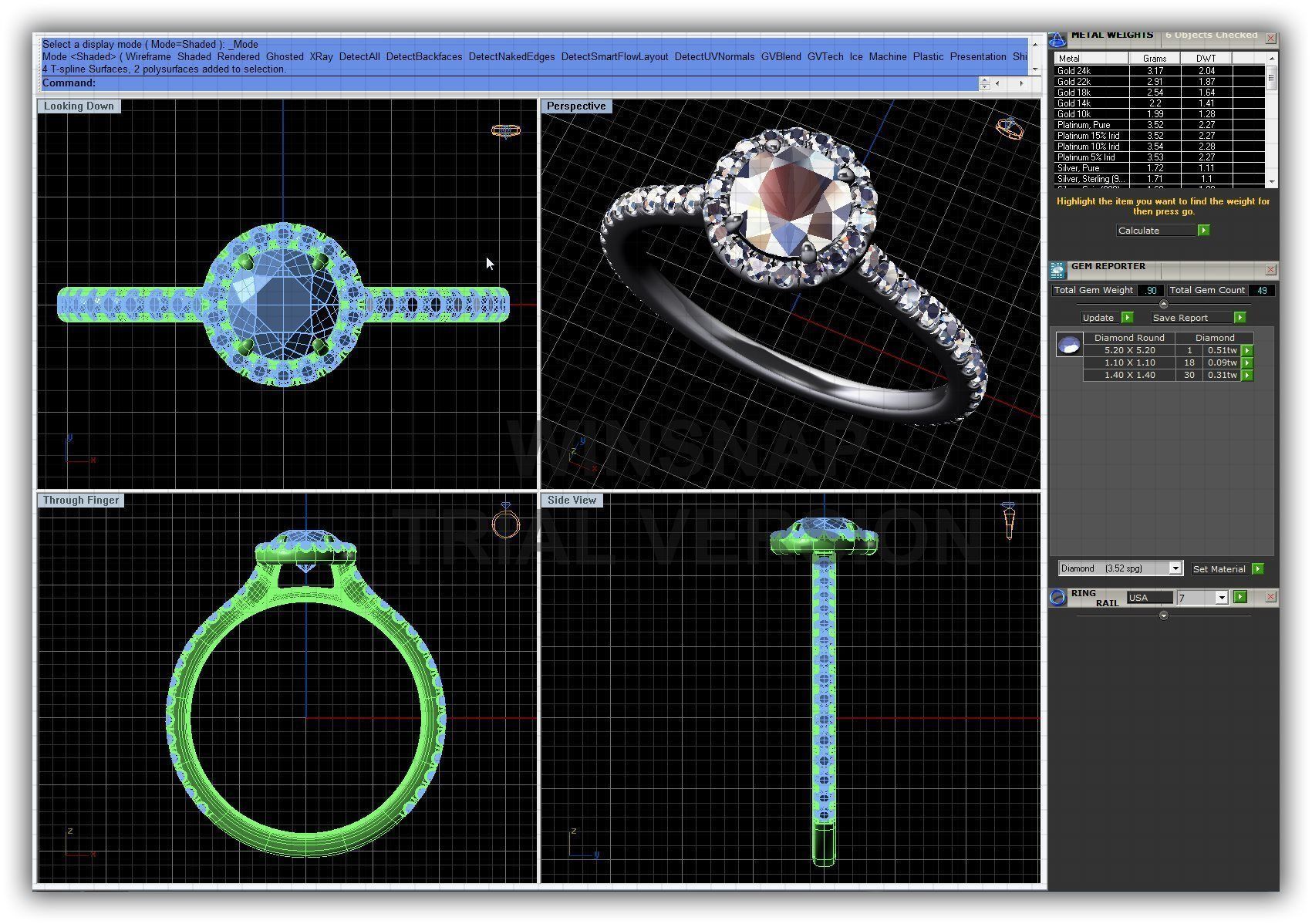 BULK-3DM-WithOut Gems-RING 51 Files 3D print model_32