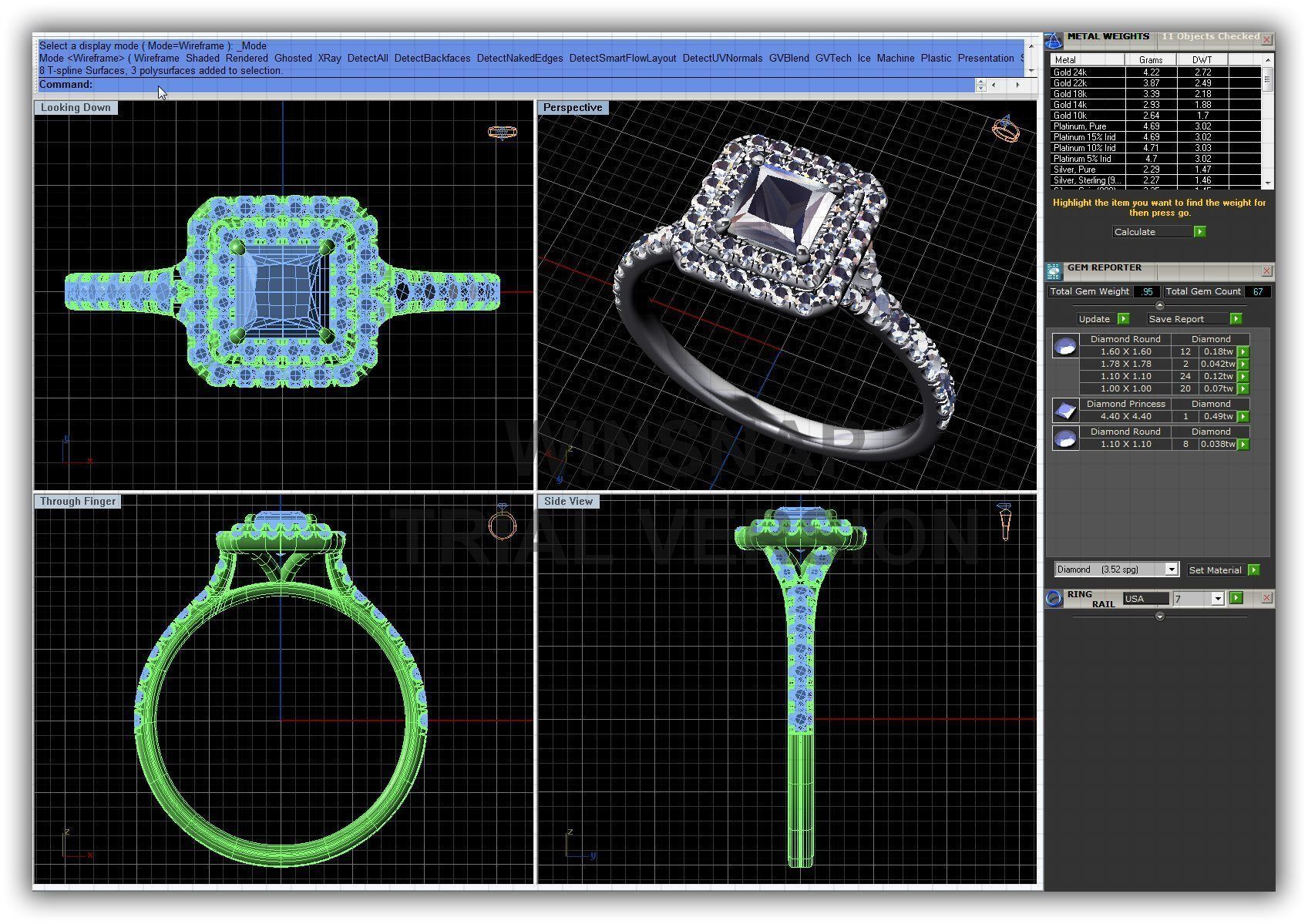 BULK-3DM-WithOut Gems-RING 51 Files 3D print model_19