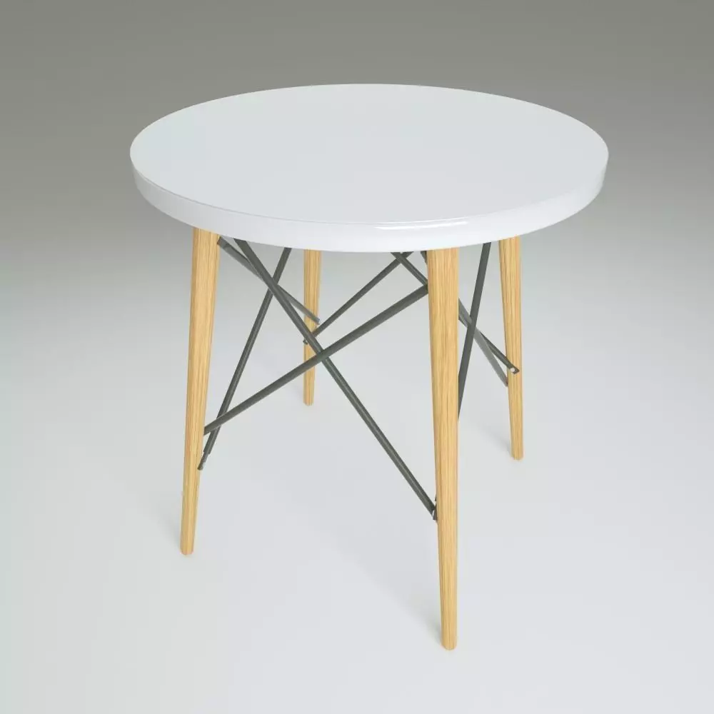 Table eames side 3D model