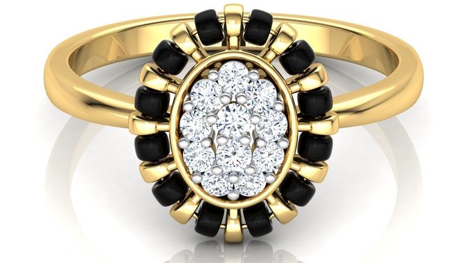 Black Pride Ring 3D print model
