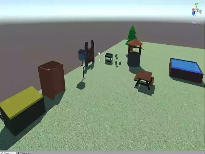 Garden stuff for your home Free low-poly 3D model