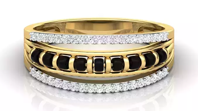 Black Wedding Ring