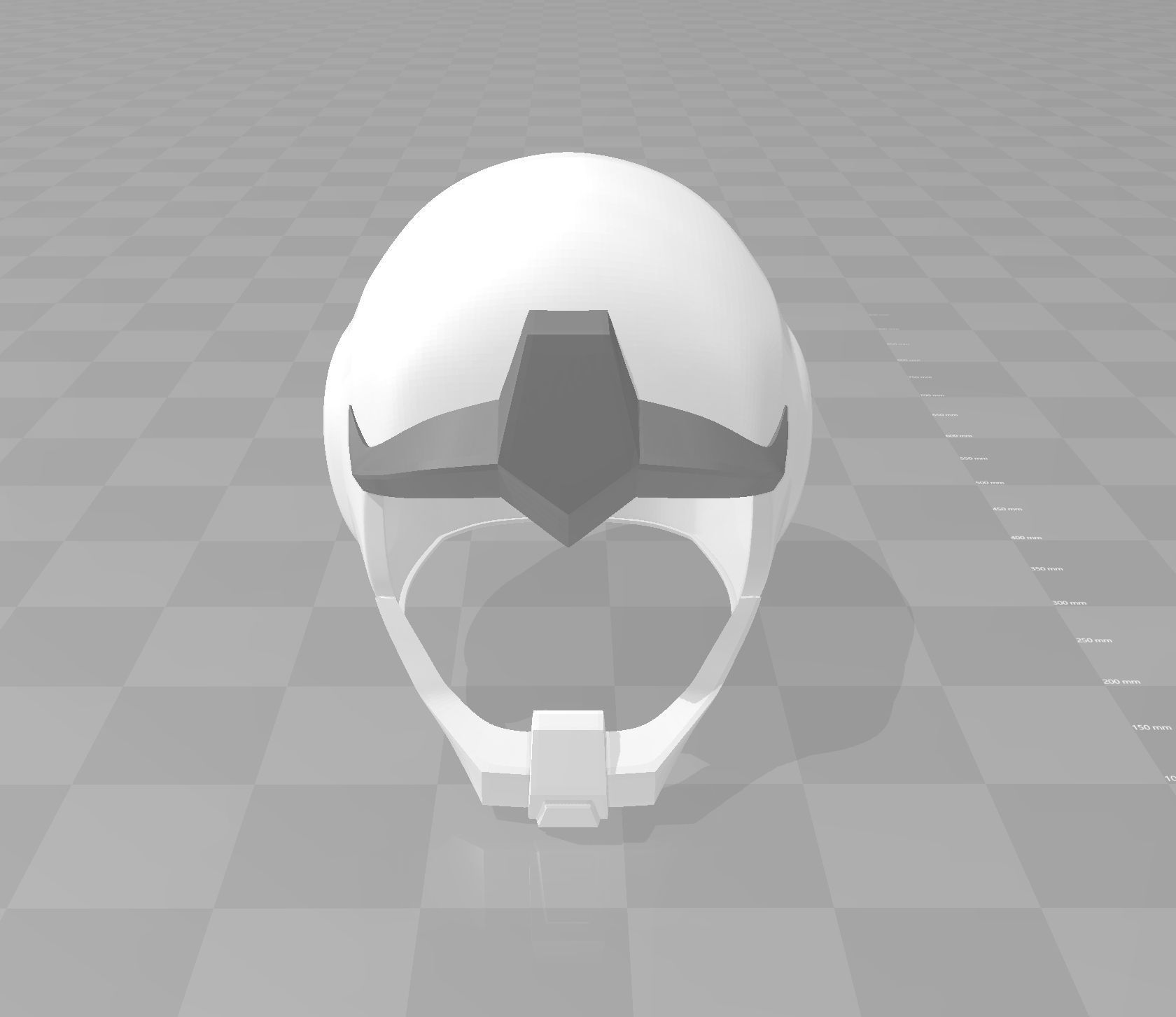 Gundam Earth Federation Space Helmet 3D print model_6