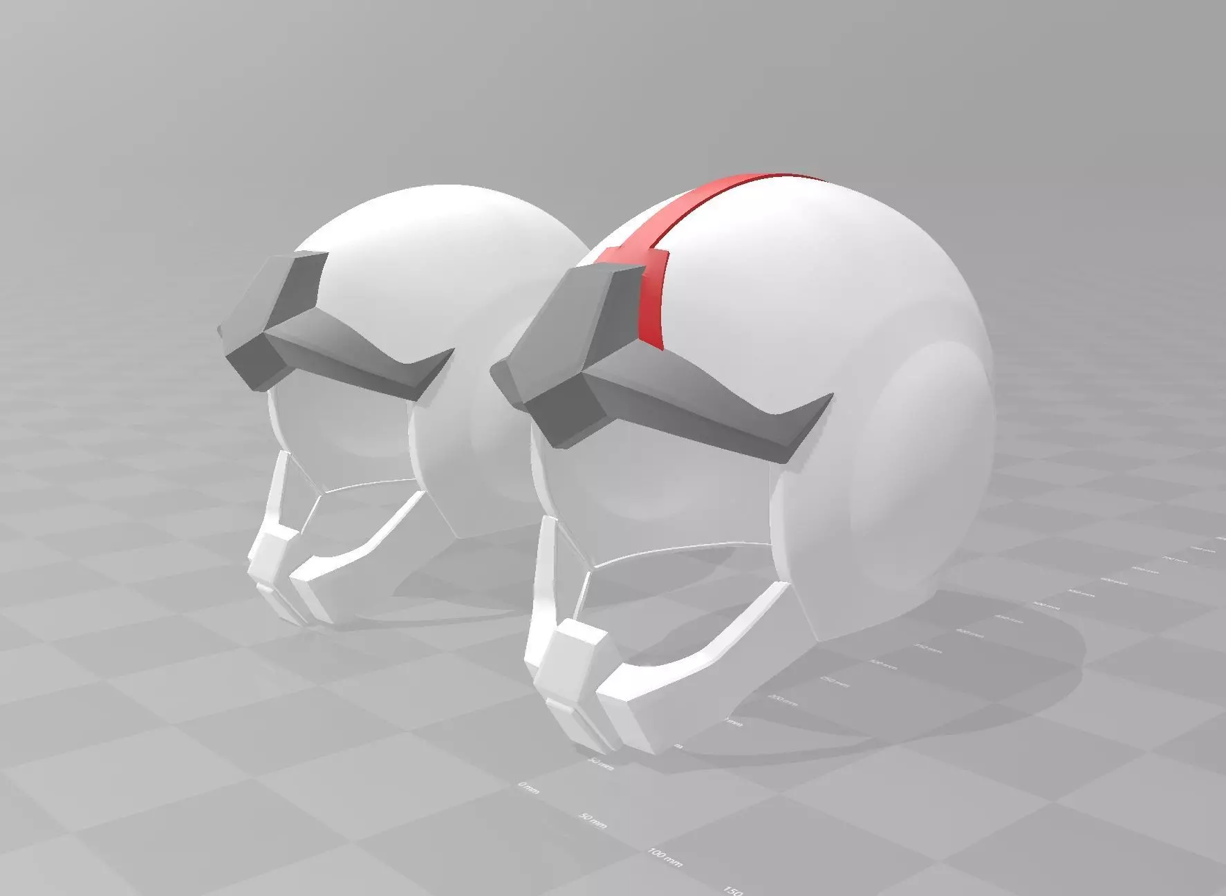 Gundam Earth Federation Space Helmet 3D print model_0