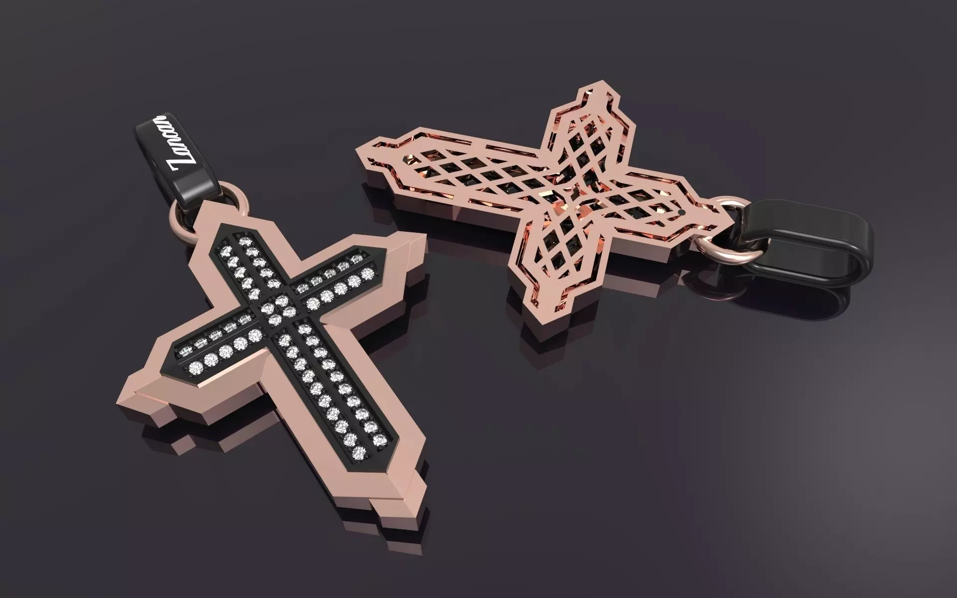 ZANCAN CROSS  3D print model_0