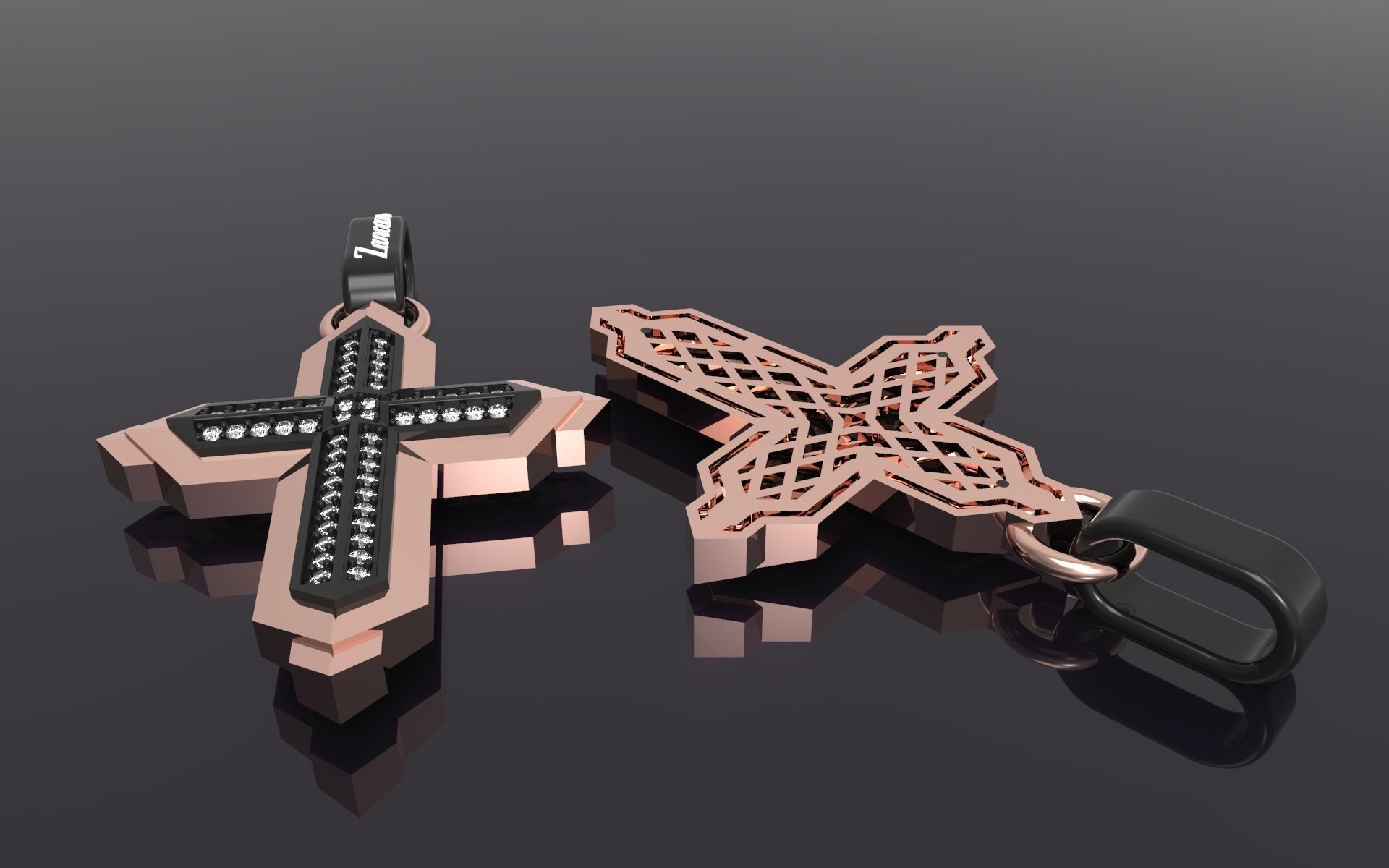 ZANCAN CROSS  3D print model_4