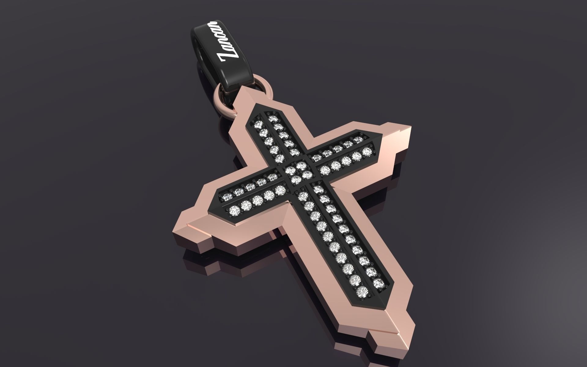ZANCAN CROSS  3D print model_2