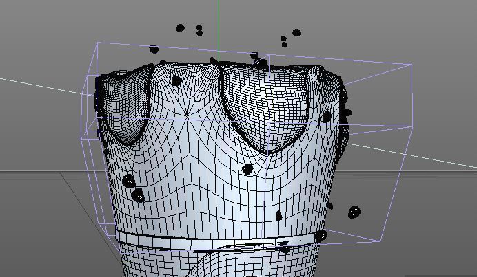 Ice Cream cone Low-poly 3D model_5