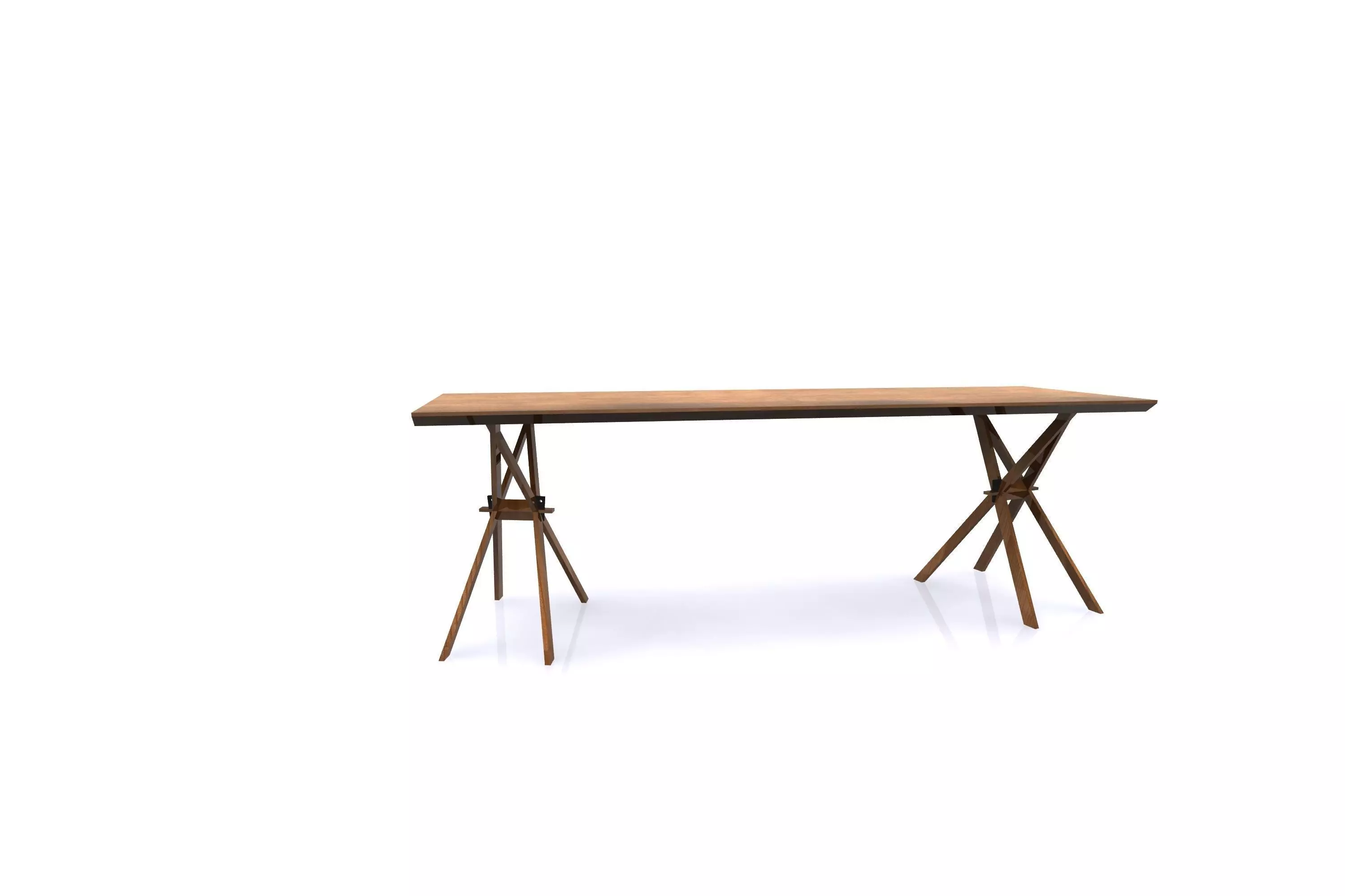 Furniture Desk Free 3D model
