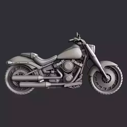 3d STL models for CNC Motorcycle