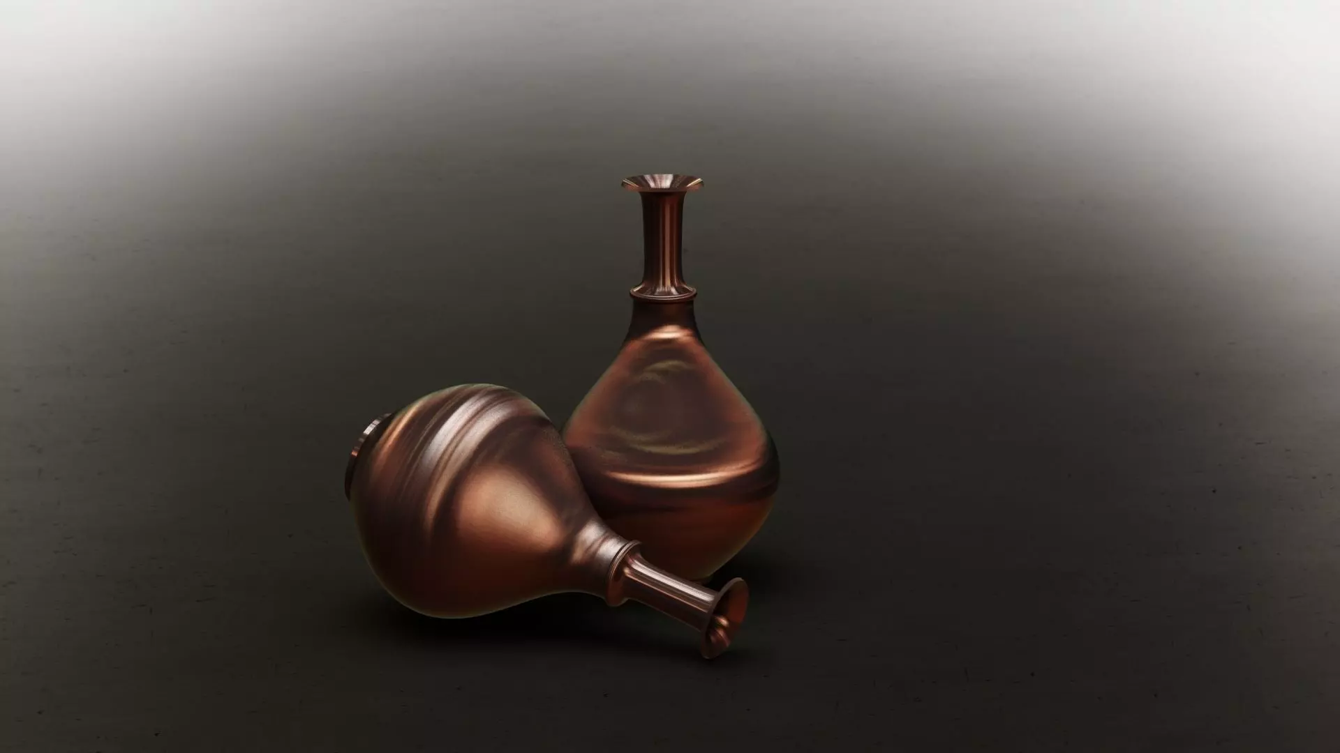Copper pot Free 3D model