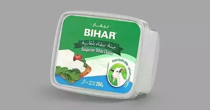 Cheese - Plastic pack 3D model