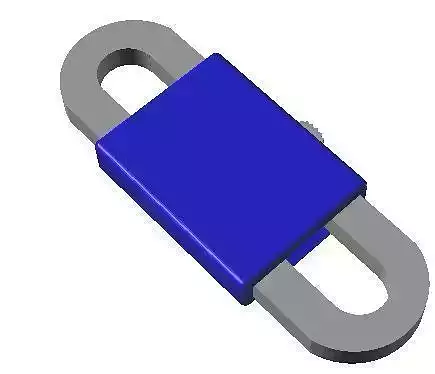 Box clasps 17 - Library techique 3D - Conception of jewels