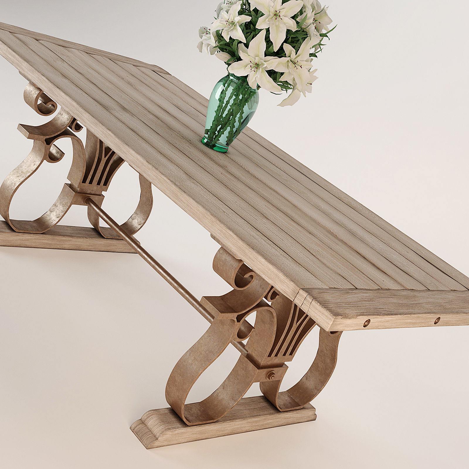 Andrew Martin Fredrick Dining Table 3D model_3