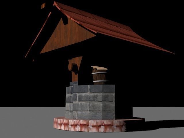 Water Well 3D model 3D model_2