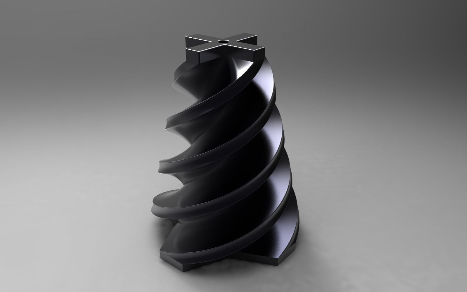 Meat Grinders Screw Free 3D model_1