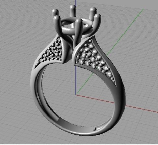 Indian Jewellery Design 3D print model_4