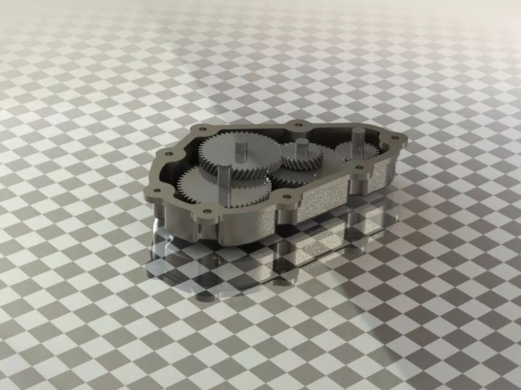 GearBox Free 3D model_0