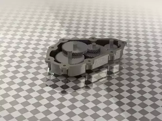 GearBox Free 3D model