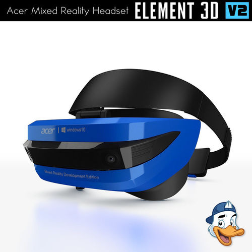 Acer Windows Mixed Reality Headset for Element 3D 3D model