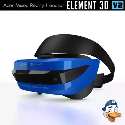 Acer Windows Mixed Reality Headset for Element 3D 3D model