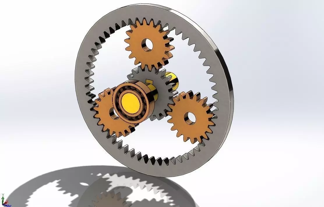 Planetary Gears Free 3D model