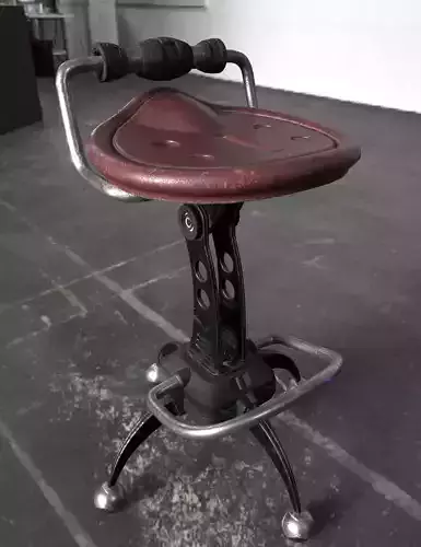 Sci-fi Damaged chair